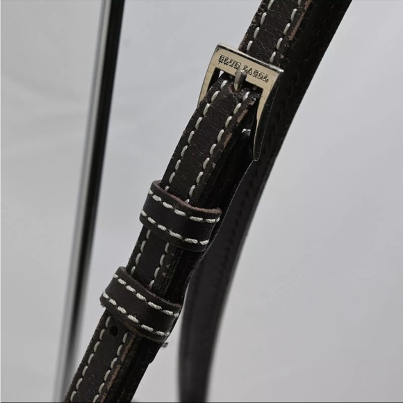 BURBERRY BLUE LABEL Check Pattern Shoulder Bag Nylon Leather Black - EUC - Picture 13 of 16